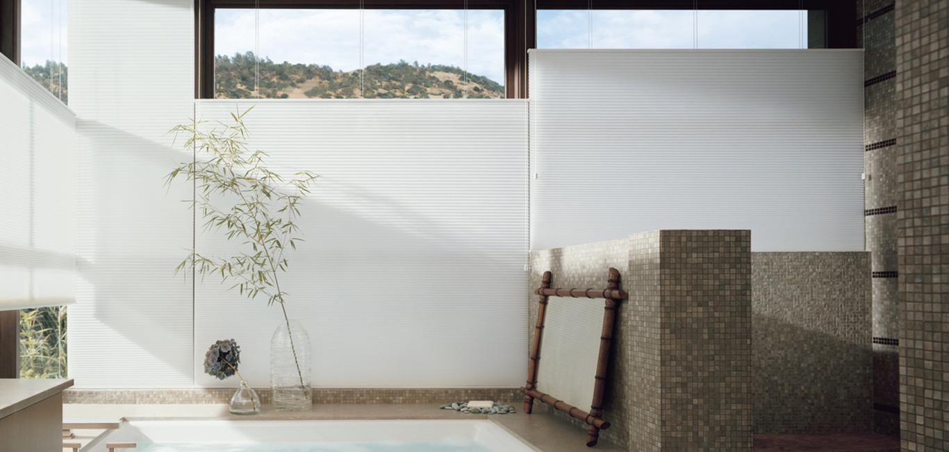 Duette La Cortina Duette es ideal para crear ambientes agradables